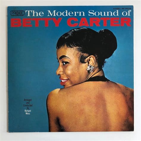 【やや傷や汚れあり】lp The Modern Sound Of Betty Carter ベティ・カーター 国内盤 見本盤