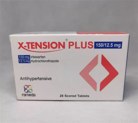 X Tension Plus 150 12 5 Mg Tablets Rosheta Saudi Arabia