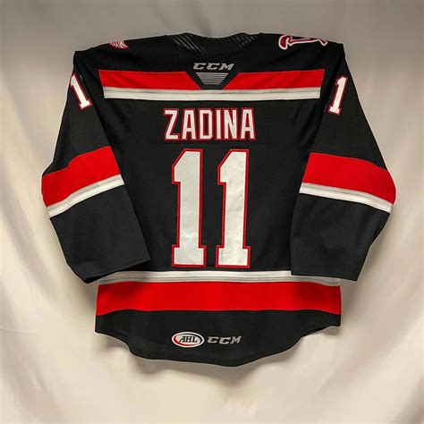 AHL Authentic - 2019-20 Grand Rapids Griffins Regular Season Jersey Worn by #11 Filip Zadina