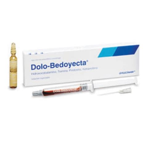 Comprar Dolo Bedoyecta Ketoprofeno Mg Complejo B Mg Con