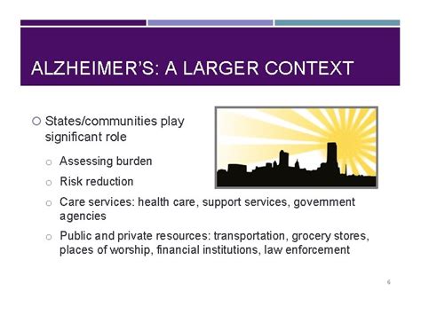 A Public Health Approach To Alzheimers And Other