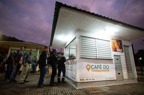 Projeto Café do Trabalhador em Volta Redonda é um sucesso na primeira