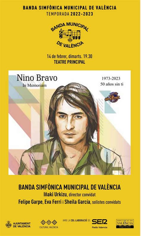 La Banda Municipal De Valencia Rinde Homenaje A Nino Bravo En El 50