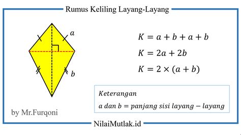 Rumus Luas Layang Layang