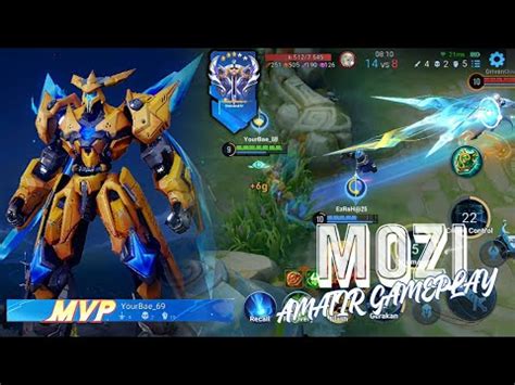 Play With Mozi Honor Of Kings Amatir Gameplay Youtube