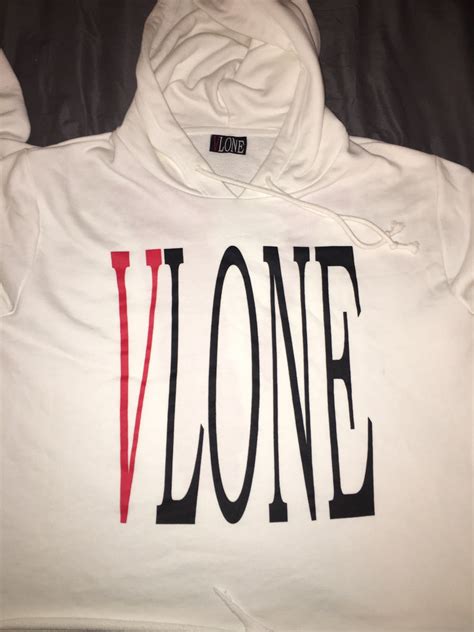 Vlone Vlone Reversible Long Sleeve Hoodie Grailed