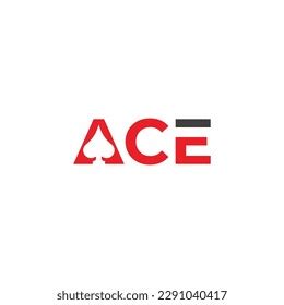 Vector Ace Logo Design Concept Template Stock Vector (Royalty Free) 2291040417 | Shutterstock