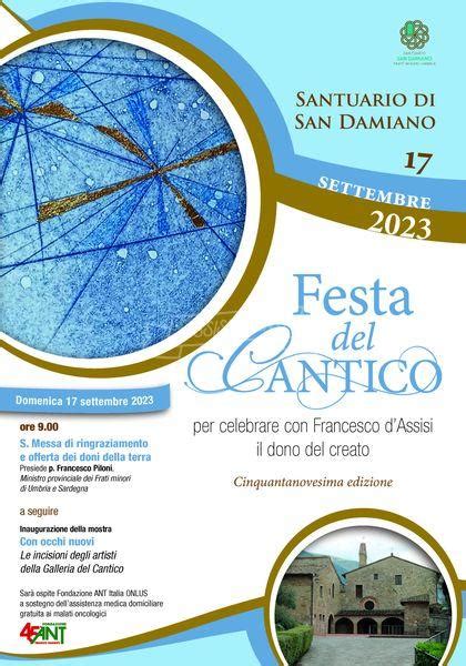 Festa Del Cantico Per Celebrare Con Francesco D Assisi Il Dono Del Creato