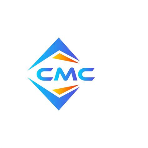 CMC abstract technology logo design on white background. CMC creative ...