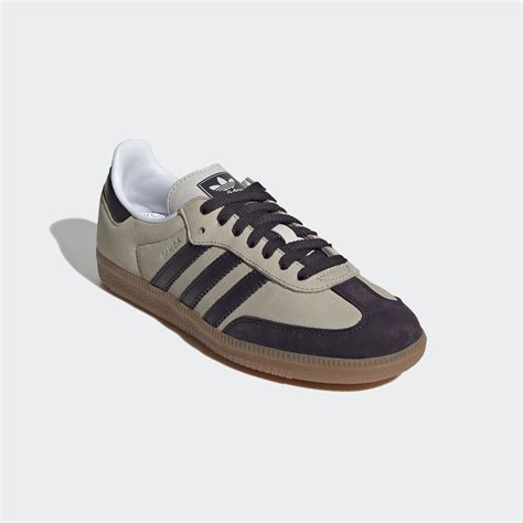 Adidas Originals Samba OG W Putty Grey Aurora Black Silver Metallic