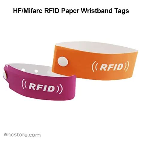 HF RFID Paper Wristband Tag