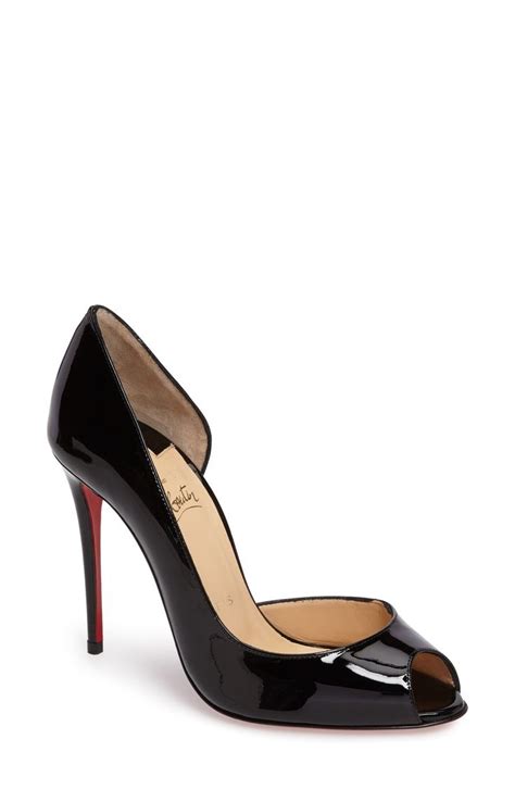 Christian Louboutin Demi Half D Orsay Peep Toe Pump Nordstrom