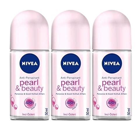 Amazon Nivea Women Deodorant Roll On Series Pacl Of 1 3 6 Pearl