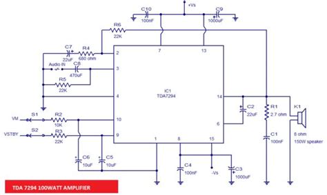 An Electronic Circuit Diagram With The Following Instructions