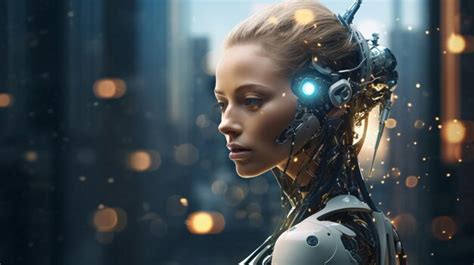 Premium Ai Image Artificial Intelligence Cyborg Or Robot