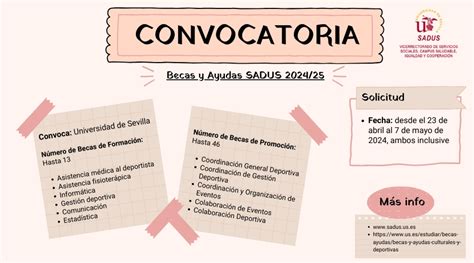 Ltimos D As Para Solicitar Las Becas Y Ayudas Sadus