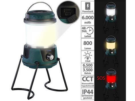 Kryolights Campinglampe Powerbank In Akku Led Campinglaterne Bis