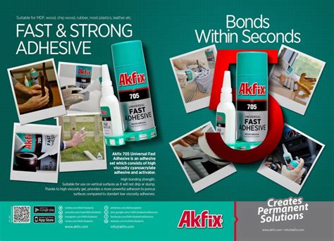 Akfix Universal Fast Adhesive Bonds Withins Seconds Etsy