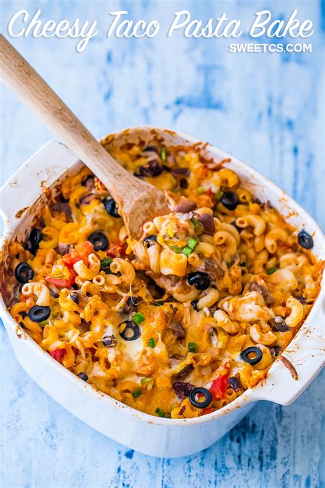 Cheesy Taco Pasta Bake