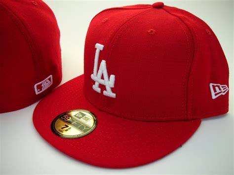 New Era Dodgers Cap Red New Era Dodgers Cap Genuine Merchandise