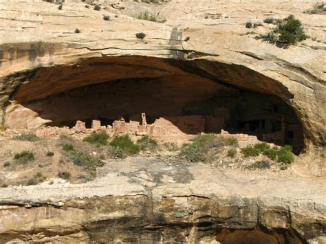 Ancestral Puebloan Anasazi Indian Ruins Near Blanding Ut