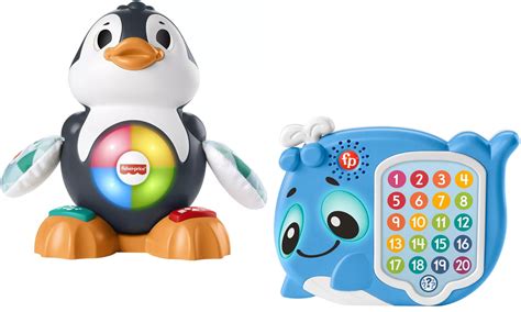 Fisher Price Zestaw Prezentowy Linkimals Pingwin Wieloryb Zabawki