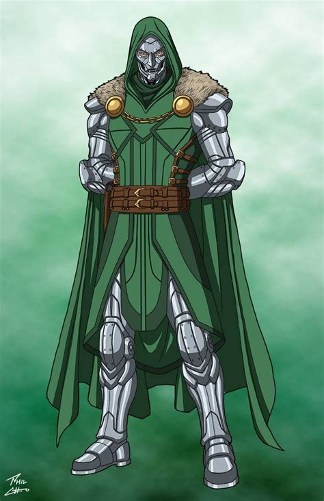 Doctor Doom Commission By Phil Cho On Deviantart Marvel Character Design Doctor Doom Art