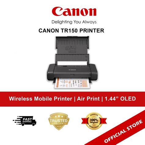 Canon Pixma Tr150 Inkjet Printer Shopee Singapore