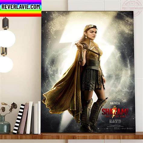 Rachel Zegler As Anthea In Shazam Fury Of The Gods Home Decor Poster ...