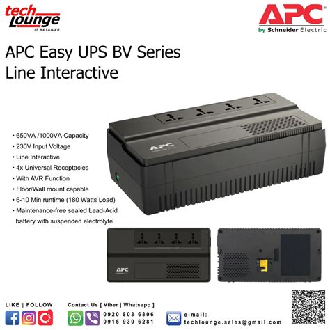 Apc Easy Ups Bv Line Interactive Va Va Floor Wall Mount V