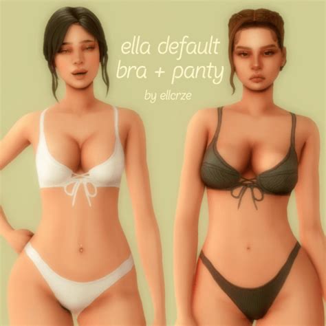 Dl Link For Default Underwear Replacement By Ellcrze R Thesimscc