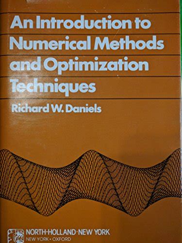 Introduction Numerical Methods Optimization AbeBooks