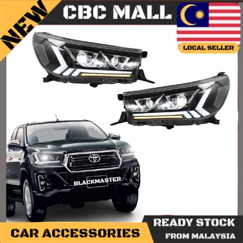 New Toyota Hilux Revo Rocco Projector Head Lamp Turn Signal