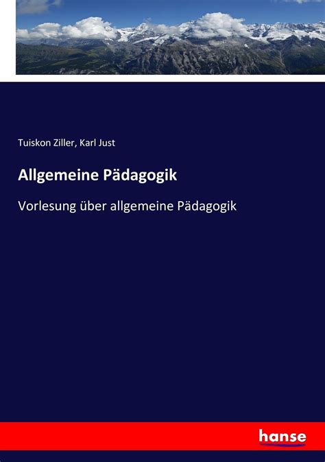 Allgemeine P Dagogik Online Kaufen