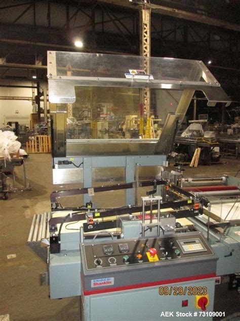 Used Shanklin Model A27A Automatic L Bar Sealer