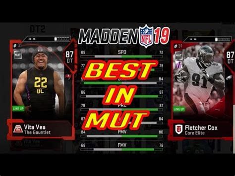 Best Dt S In Mut Madden Ultimate Team Ep Youtube