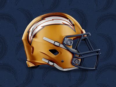 Los Angeles Chargers : Gold Helmet Concept by Christopher Muñoz - Dribbble