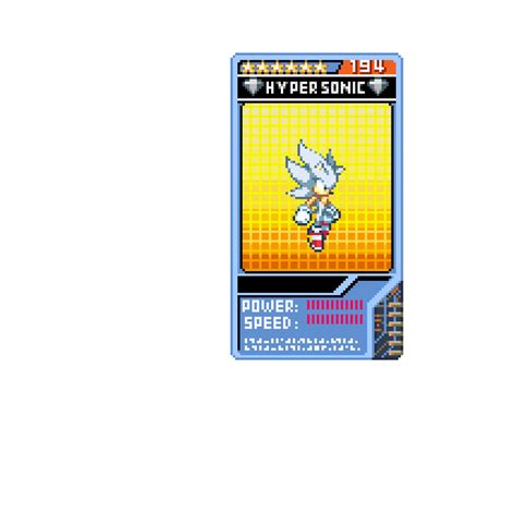 Hyper Sonic Sprites GIF. by AlanFire on DeviantArt