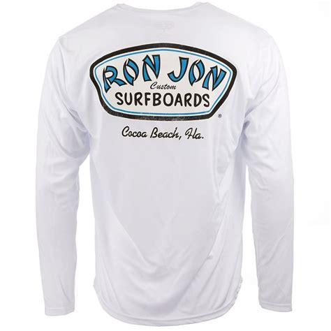 Ron Jon Cocoa Beach Fl Distressed Custom Surfboards Long Sleeve Sun