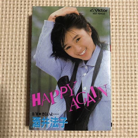 Yahooオークション 酒井法子 Happy Again＋カラオケ 国内盤シングル