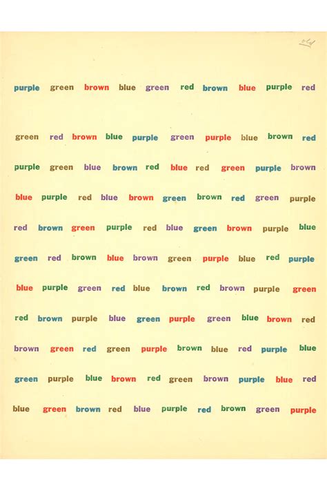 Stroop Test แบบทดสอบด้านประสาทจิตวิทยา กับความนิยมที่ถูกดัดแปลงให้เป็นเกมลับสมอง