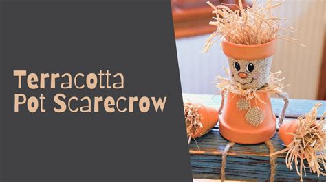 Terracotta Pot Scarecrow YouTube