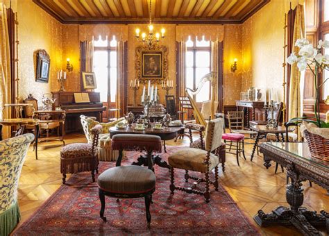 Interior in Chateau de Chaumont jigsaw puzzle in Castles puzzles on ...