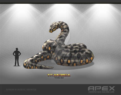 Titanoboa By Herschel Hoffmeyer On Deviantart