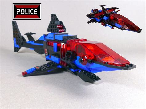 Lego Moc 6781 Space Police Shark Sp Striker Alternate Build By Grohl Rebrickable Build