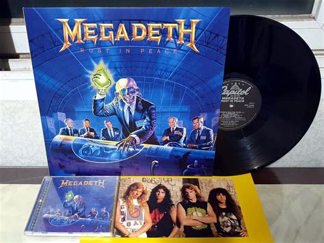 Megadeth Rust In Peace Vinyl Cd Photo Metal Kingdom