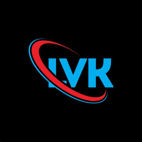 LVK logo. LVK letter. LVK letter logo design. Initials LVK logo linked ...
