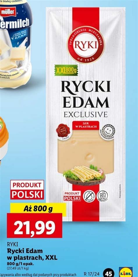 Ser Rycki Edam Ryki Cena Promocje Opinie Sklep Blix Pl Brak