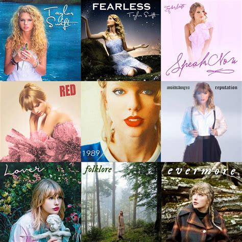 I Redesigned Taylors Album Covers With Some Of My Favourite Pics From