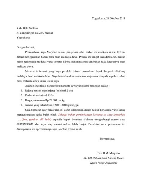 12 Contoh Surat Balasan Penawaran Dan Cara Membuatnya